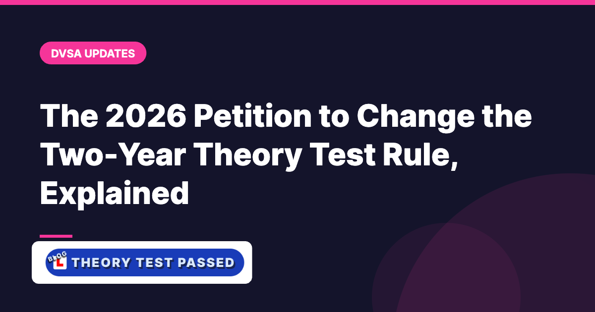 The 2026 Petition to Change the Two-Year Theory Test Rule, Explained