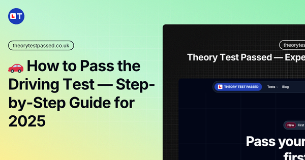 🚗 How to pass the driving test. Step-by-step guide for 2026