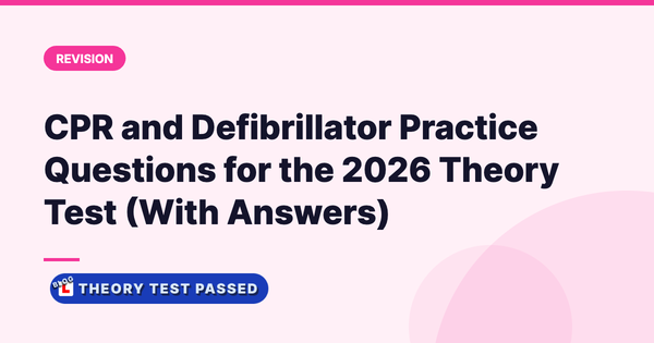 CPR and Defibrillator Practice Questions for the 2026 Theory Test (With Answers)