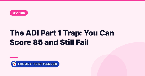 The ADI Part 1 Trap: You Can Score 85 and Still Fail